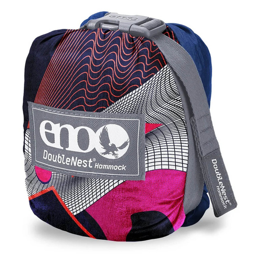 Hamak dwuosobowy ENO DOUBLENEST HAMMOCK PRINT