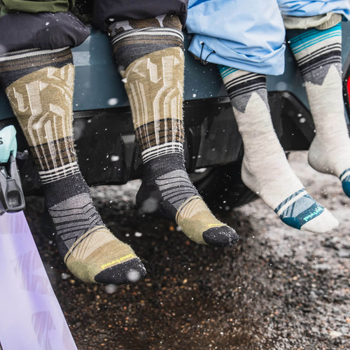 Skarpety narciarskie z wełny SMARTWOOL SKI SUMMIT SHOT OTC | Targeted Cushion