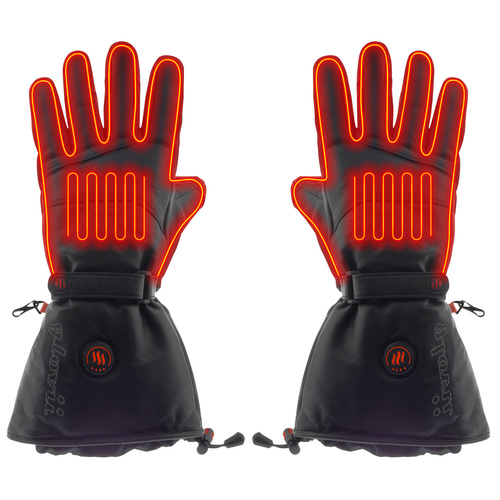Ogrzewane rękawice skórzane GLOVII HEATED LEATHER GLOVES