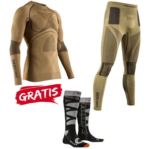 Zestaw / komplet bielizny termoaktywnej X-BIONIC RADIACTOR 4.0 + GRATIS