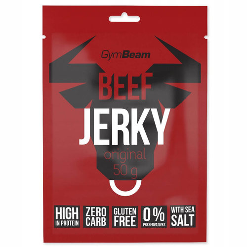 Suszona wołowina GYMBEAM BEEF JERKY - Original