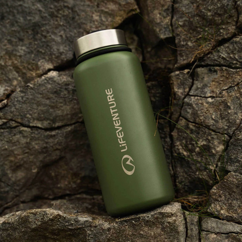 Butelka termiczna ze stali LIFEVENTURE STAINLESS STEEL FLASK 1000 ml