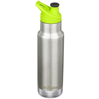 Butelka termiczna ze stali dla dzieci KLEAN KANTEEN CLASSIC KID'S INSULATED Brushed Stainless | 355 ml