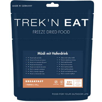 Musli z napojem owsianym TREK'N EAT