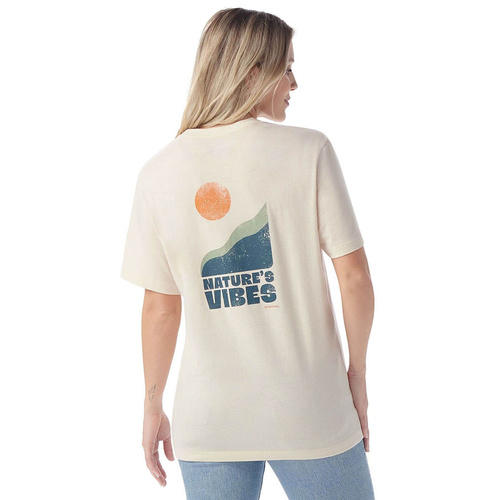 Koszulka wełniana unisex SMARTWOOL NATURE'S VIBES GRAPHIC TEE | Slim Fit