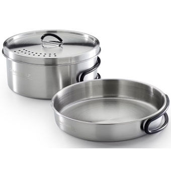 Zestaw naczyń turystycznych CAMPINGAZ STAINLESS STEEL TREKKING KIT