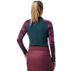 Koszulka SMARTWOOL W'S CLASSIC THERMAL MERINO PATTERN 1/4 ZIP