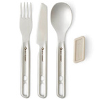 Zestaw sztućców turystycznych SEA TO SUMMIT DETOUR STAINLESS STEEL CUTLERY SET | 3 Piece