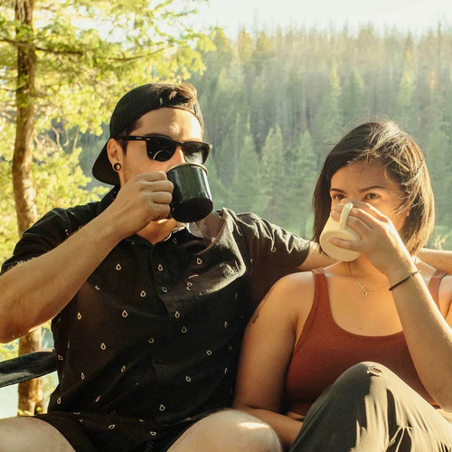 Kubek ze stali emaliowanej GSI OUTDOORS MESA ENAMELWARE CUP | 355 ml