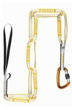 Lonża asekuracyjna GRIVEL DAISY CHAIN EVO + karabinek K1N