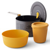 Zestaw naczyń turystycznych SEA TO SUMMIT FRONTIER ULTRALIGHT 1.3L POT COOK SET | 3 elementy