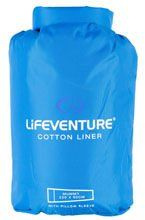 Wkładka do śpiwora LIFEVENTURE COTTON SLEEPING BAG LINER - prostokątna