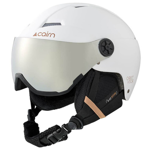 Kask narciarski CAIRN ORBIT VISOR z szybą cat.3