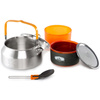 Zestaw naczyń turystycznych GSI OUTDOORS GLACIER STAINLESS KETALIST