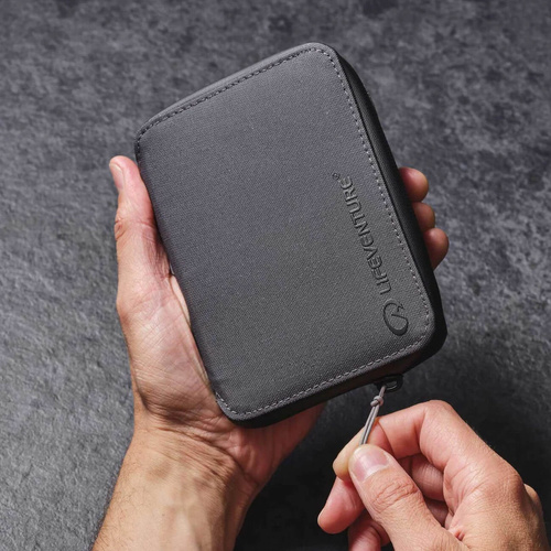 Portfel z ochroną RFID LIFEVENTURE RECYCLED RFID MINI TRAVEL WALLET