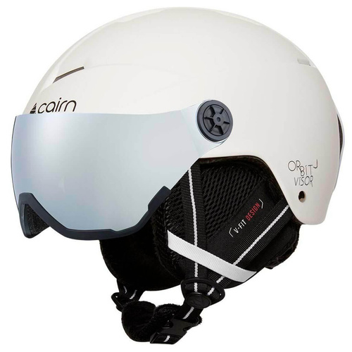 Kask narciarski dziecięcy CAIRN ORBIT VISOR J z szybą cat.3