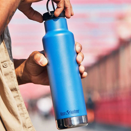 Butelka ze stali nierdzewnej KLEAN KANTEEN CLASSIC Real Teal | 532 - 800 ml