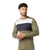 Koszulka wełniana męska SMARTWOOL CLASSIC THERMAL MERINO COLORBLOCK