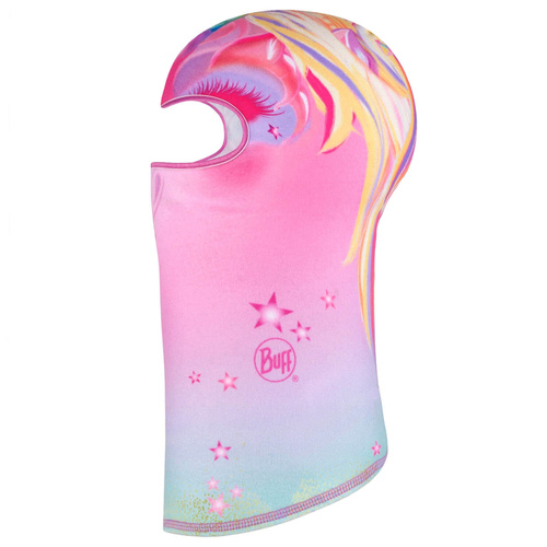 Kominiarka BUFF JUNIOR POLAR BALACLAVA Unicorn Pink White