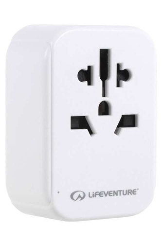 Adapter podróżny z USB (& USB C) LIFEVENTURE WORLD TO AUS/CHINA TRAVEL ADAPTOR