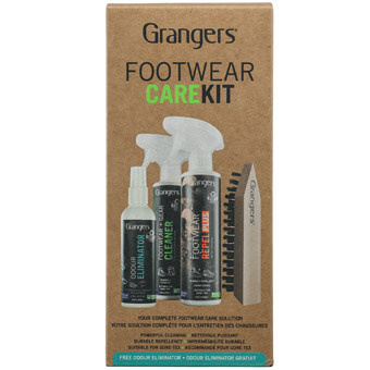 Zestaw do czyszczenia i impregnacji butów GRANGERS FOOTWEAR CARE KIT