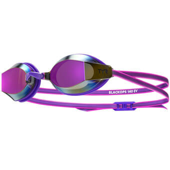 Okularki pływackie damskie TYR BLACK OPS 140 EV MIRRORED RACING WOMEN'S