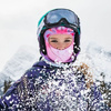 Kominiarka BUFF JUNIOR POLAR BALACLAVA Unicorn Pink White