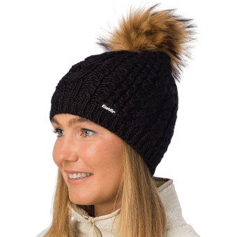 Czapka zimowa damska EISBAR AFRA LUX POM-POM BEANIE