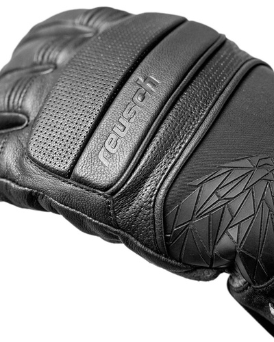 Rękawice narciarskie ze skóry REUSCH MARCO SCHWARZ
