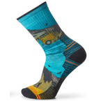 Skarpety turystyczne wełniane SMARTWOOL HIKE great excursion PRINT CREW SOCKS Light Cushion