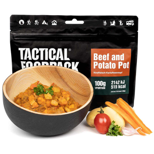 Gulasz z wołowiną i ziemniakami TACTICAL FOODPACK