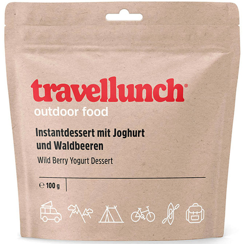 Deser jogurtowy z dzikich jagód TRAVELLUNCH