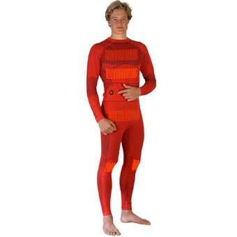 Ogrzewany zestaw bielizny termoaktywnej GLOVII