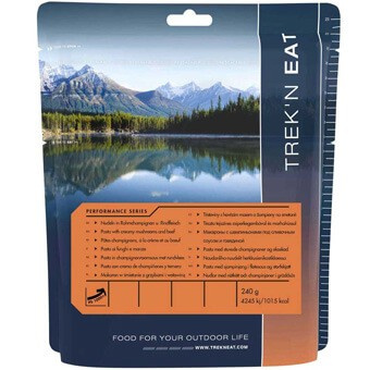 Makaron w śmietanie z grzybami i wołowiną TREK'N EAT