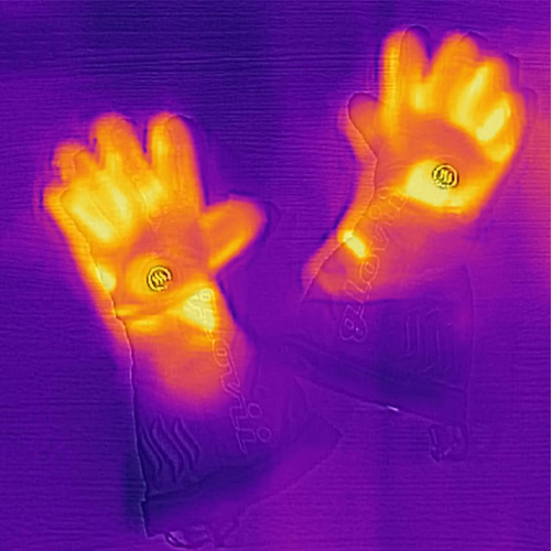 Ogrzewane rękawice narciarskie GLOVII HEATED SKI GLOVES