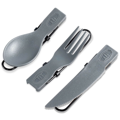 Zestaw sztućców GSI OUTDOORS TEKK TRIO FOLDING CUTLERY SET