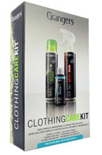 Zestaw: impregnat & płyn do prania odzieży GRANGERS CLOTHING CARE KIT PLUS