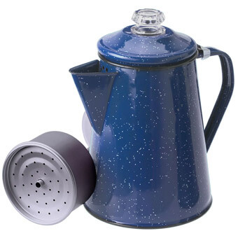 Dzbanek emaliowany do kawy GSI OUTDOORS 8 CUP PERCOLATOR | 1,2L