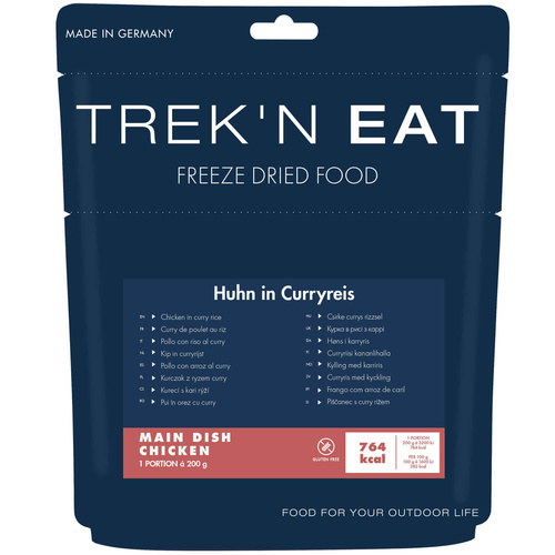 Kurczak z ryżem w sosie curry TREK'N EAT