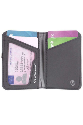 Portfel z ochroną RFID LIFEVENTURE RECYCLED RFID CARD WALLET