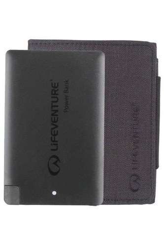 Portfel z ochroną RFID LIFEVENTURE RECYCLED RFID CHARGER WALLET