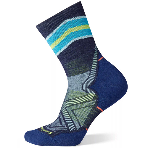 Skarpety do biegania damskie z wełny SMARTWOOL RUN MID CREW SOCKS | Targeted Cushion