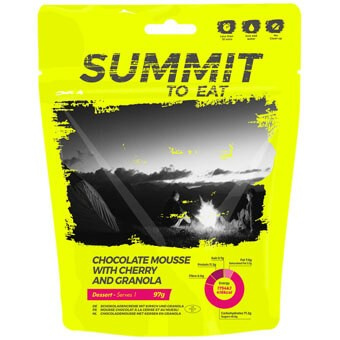 Mus czekoladowy z wiśniami i granolą SUMMIT TO EAT