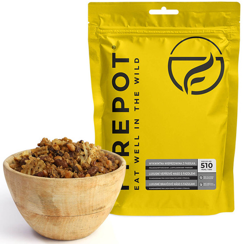 Wykwintna wieprzowina z fasolką FIREPOT