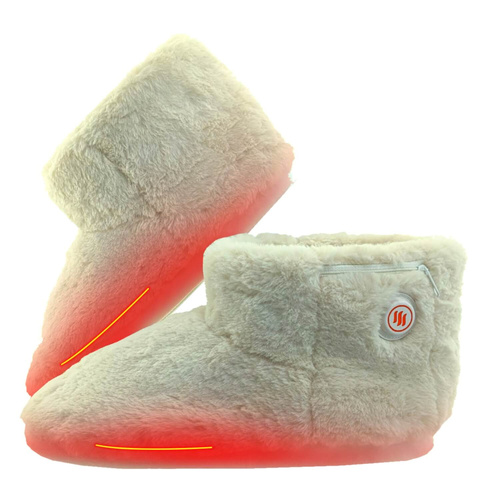 Ogrzewane kapcie domowe GLOVII HEATED HOME SLIPPERS