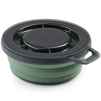 Miska składana z pokrywką GSI OUTDOORS ESCAPE COLLAPSIBLE BOWL + LID | 650 ml