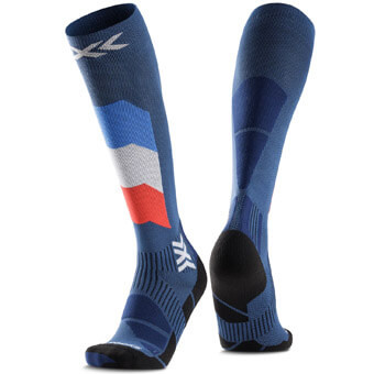 Skarpety narciarskie X-SOCKS SKI PERFORM PATRIOT FRANCJA