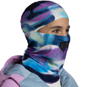 Kominiarka dziecięca BUFF THERMONET HINGED BALACLAVA