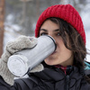 Butelka termiczna ze stali KLEAN KANTEEN TKWIDE INSULATED COFFEE TUMBLER Brushed Stainless | 350 ml - 592 ml