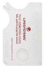 Pęseta do usuwania kleszczy LIFESYSTEMS TICK REMOVER CARD